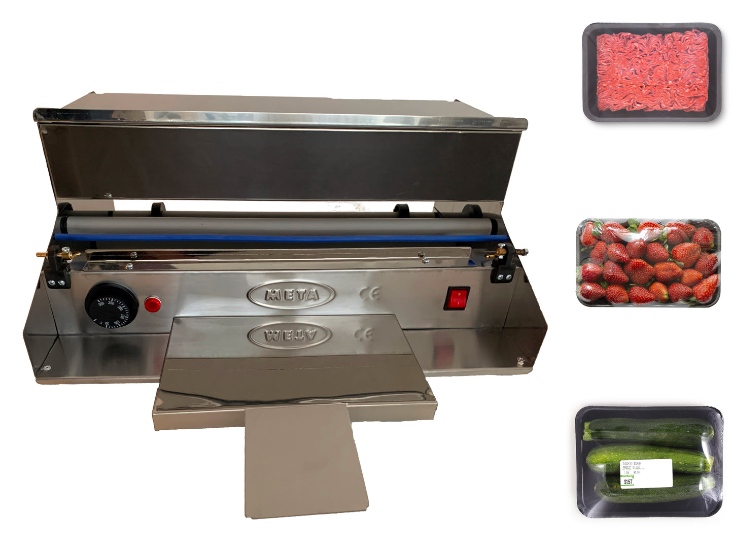 Verpackungsmaschine für Lebensmittel in Metzgereien, Supermärkte, Restaurants...